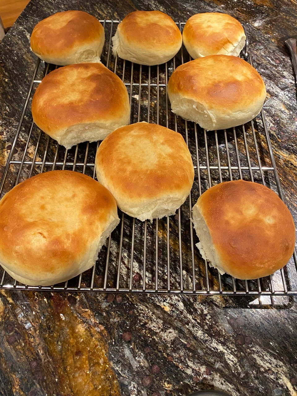 Quick Burger Buns - The Busy Gentleman